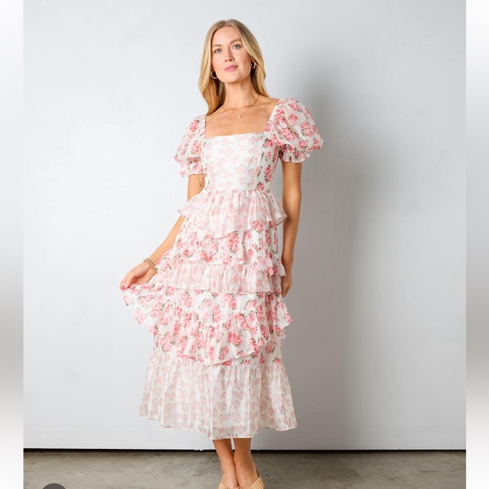 LoveShackFancy inspired dress size small